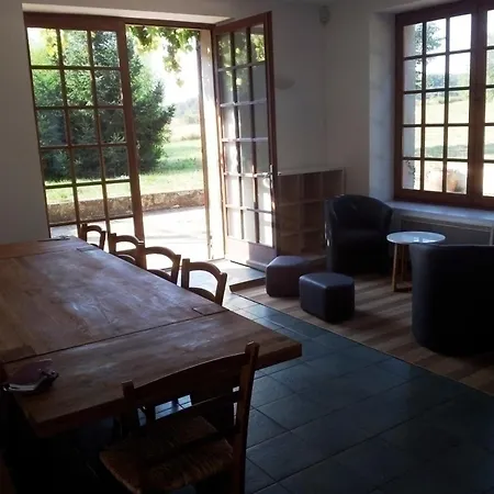 Charmante Grange Renovee Avec Vue Panoramique Gospodarstwo wiejskie Bressolles (Allier)